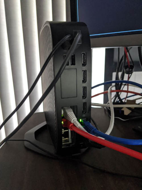 HP t740 with i350-T4